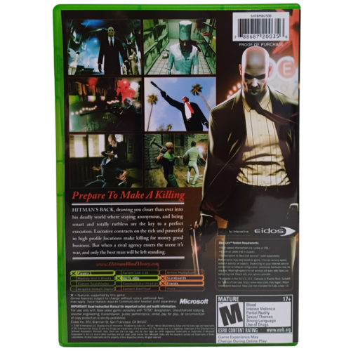 Hitman Blood Money - Xbox Clássico - Reprô - Imagem 7