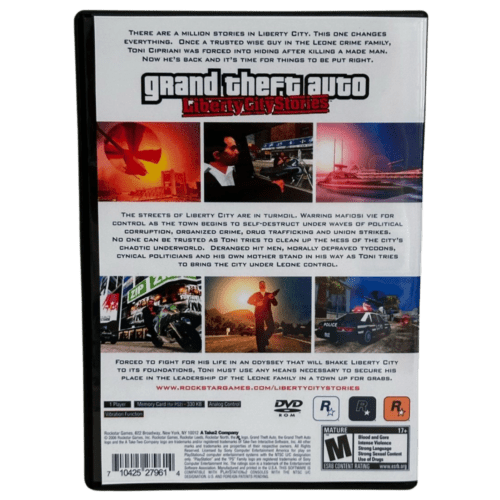 Grand Theft Auto - Liberty City Stories (Legendado)- Playstation 2 - Reprô - Image 7