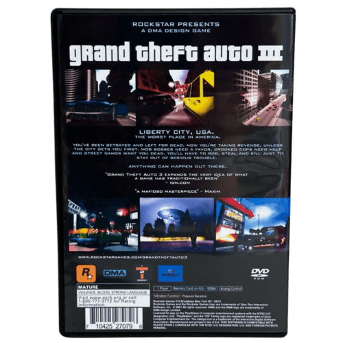 Grand Theft Auto III - Playstation 2 - Reprô - Image 7