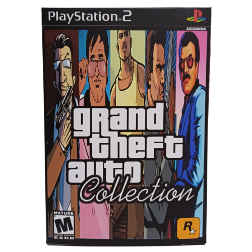 Box GTA Collection - Playstation 2 - Reprô