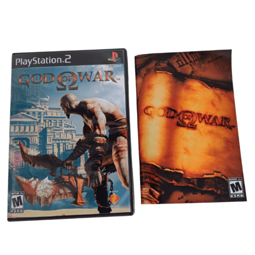 Box God Of War (1 e 2 Com Manual)  - Playstation 2 - Reprô - Image 12