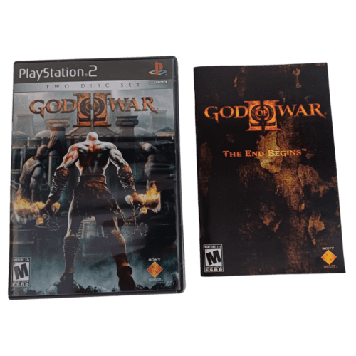 Box God Of War (1 e 2 Sem Manual)  - Playstation 2 - Reprô - Image 16