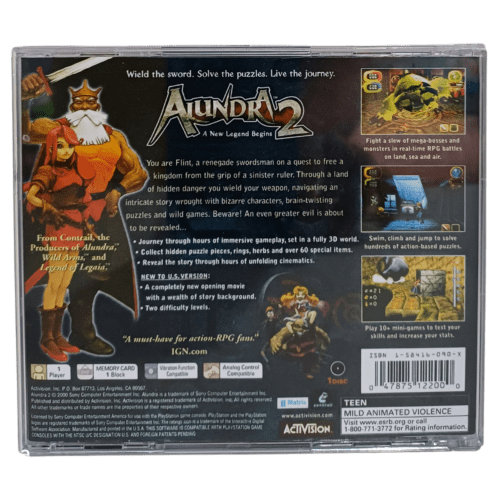 Alundra 2 - A New Legend Begins - Playstation 1 - Reprô - Image 9