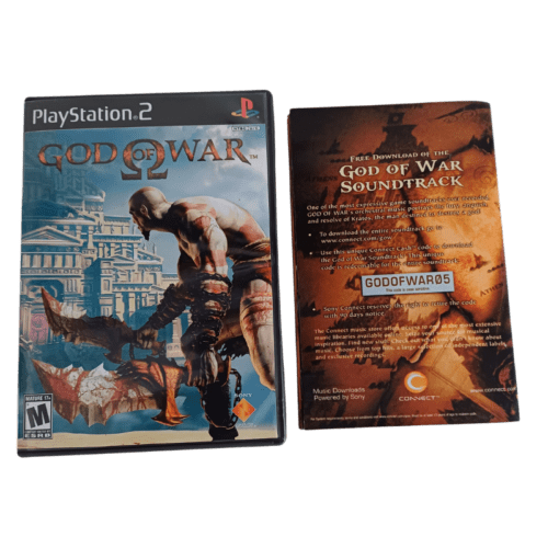 Box God Of War (1 e 2 Com Manual)  - Playstation 2 - Reprô - Image 13