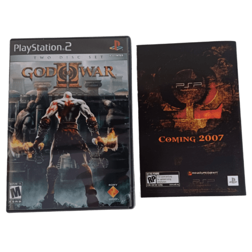 Box God Of War (1 e 2 Sem Manual)  - Playstation 2 - Reprô - Image 17