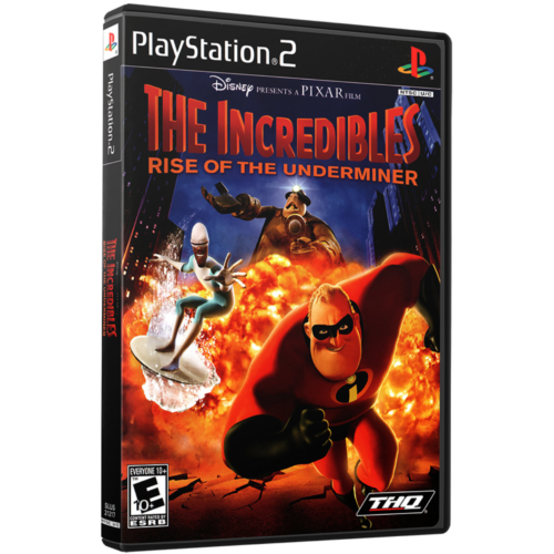 Os Incriveis Rise Of The Underminer (Legendado) - Playstation 2 - Reprô