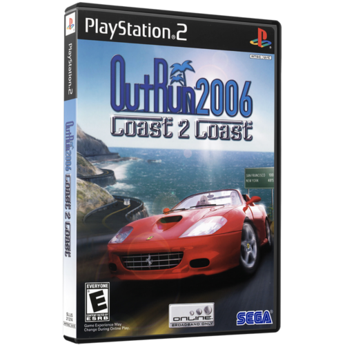 OutRun 2006 Coast 2 Coast - Playstation 2 - Reprô