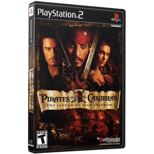 Pirates Of The Caribbean The Legend Of Jack Sparrow - Playstation 2 - Reprô