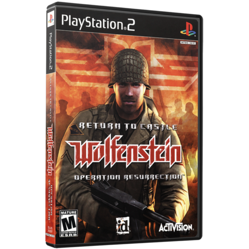 Return To Castle Wolfenstein Operation Resurrection - Playstation 2 - Reprô