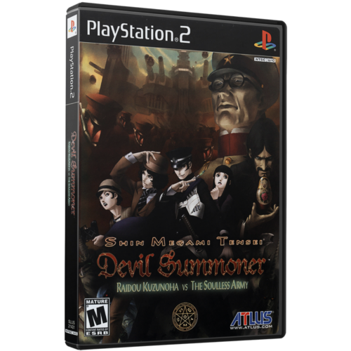 Shin Megami Tensei Devil Summoner Raidou Kuzunoha vs. The Soulless Army - Playstation 2 - Reprô