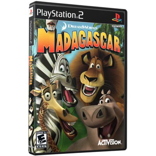 Madagascar - Playstation 2 - Reprô