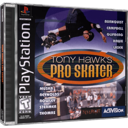 Tony Hawk's Pro Skater - Playstation 1 - Reprô