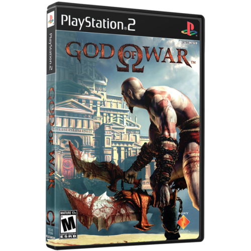 God Of War Com Manual - Playstation 2 - Reprô