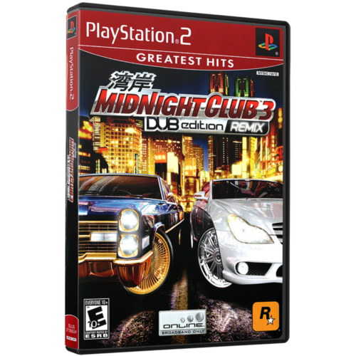 Midnight Club 3 DUB Edition Remix (Dvd Rip) - Playstation 2 - Reprô