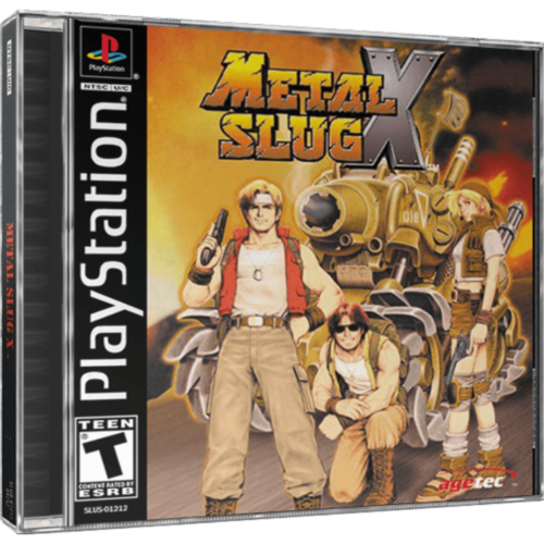 Metal Slug X - Playstation 1 - Reprô