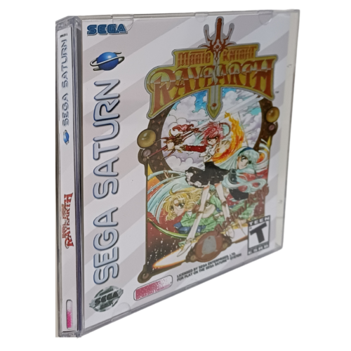 Magic Knight Rayearth - Sega Saturno - Reprô