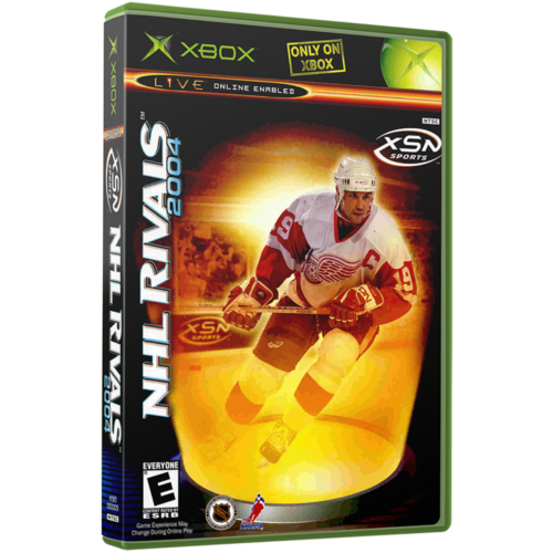 NHL Rivals 2004 - Xbox Clássico - Reprô