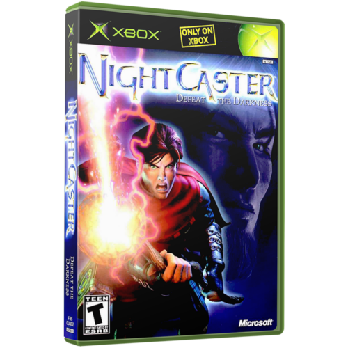 Nightcaster Defeat The Darkness - Xbox Clássico - Reprô