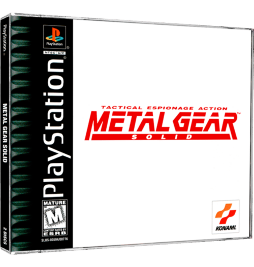 Metal Gear Solid (2 Disc) - Playstation 1 - Reprô