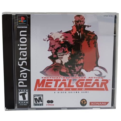 Metal Gear Solid (2 Disc) - Playstation 1 - Reprô - Image 2