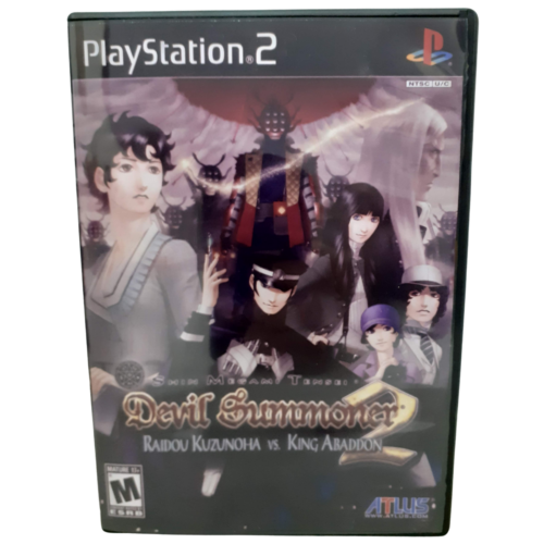 Shin Megami Tensei Devil Summoner 2 Raidou Kuzunoha vs. King Abaddon - Playstation 2 - Reprô - Image 2