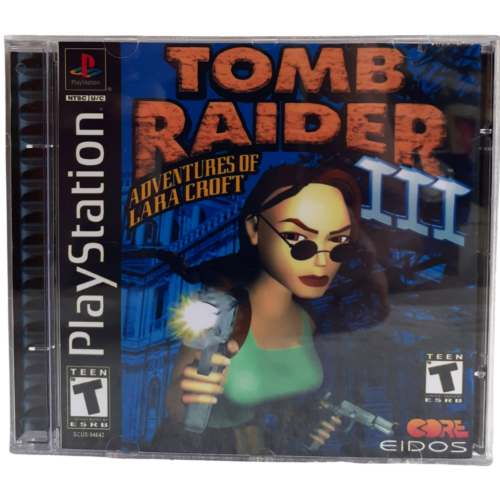 Tomb Raider III Adventures of Lara Croft - Playstation 1 - Reprô - Image 2