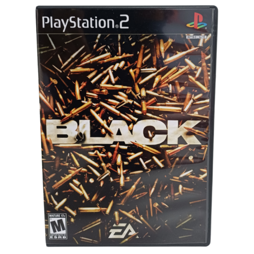 Black Com Manual - Playstation 2 - Reprô - Image 2