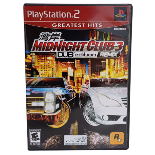 Midnight Club 3 DUB Edition Remix Com Manual - Playstation 2 - Reprô - Image 2