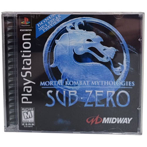 Mortal Kombat Mythologies Sub-Zero - Playstation 1 - Reprô - Image 2