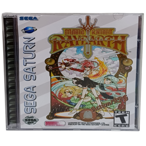 Magic Knight Rayearth - Sega Saturno - Reprô - Image 2