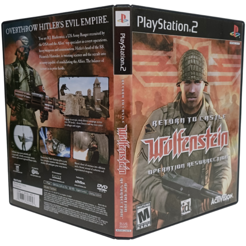 Return To Castle Wolfenstein Operation Resurrection - Playstation 2 - Reprô - Image 3