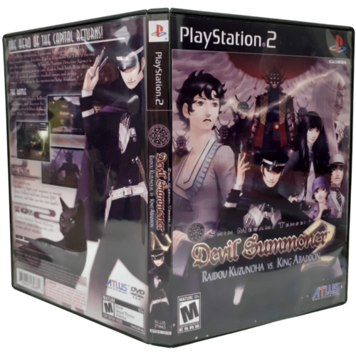 Shin Megami Tensei Devil Summoner 2 Raidou Kuzunoha vs. King Abaddon - Playstation 2 - Reprô - Image 3