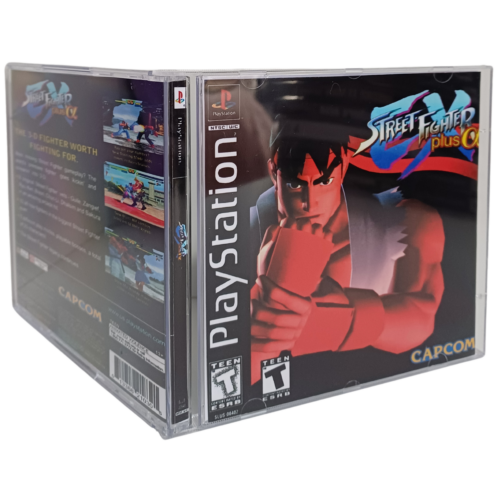 Street Fighter EX Plus Alpha - Playstation 1 - Reprô - Imagem 3