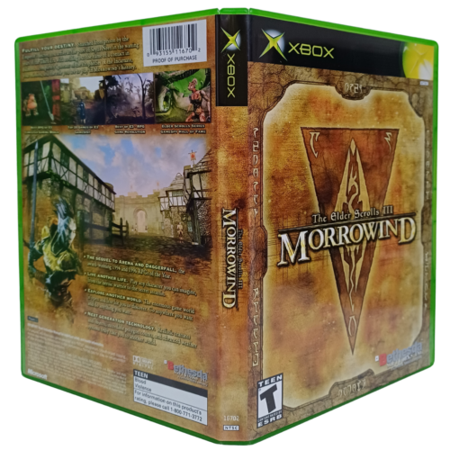 The Elder Scrolls III Morrowind - Xbox Clássico - Reprô - Image 3