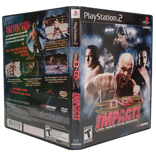 Tna Impact Total Nonstop Action Wrestling - Playstation 2 - Reprô - Image 3