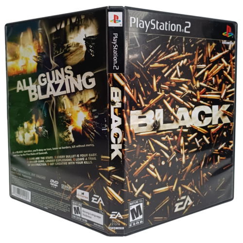 Black Com Manual - Playstation 2 - Reprô - Image 3