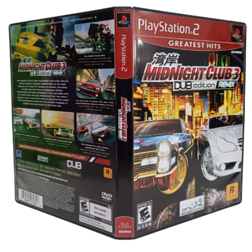 Midnight Club 3 DUB Edition Remix Com Manual - Playstation 2 - Reprô - Image 3