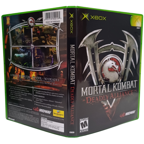 Mortal Kombat Deadly Alliance - Xbox Clássico - Reprô - Imagem 3