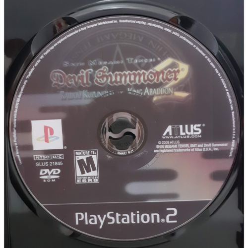 Shin Megami Tensei Devil Summoner 2 Raidou Kuzunoha vs. King Abaddon - Playstation 2 - Reprô - Image 4