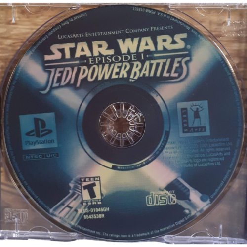 Star Wars Episode I Jedi Power Battles - Playstation 1 - Reprô - Image 4