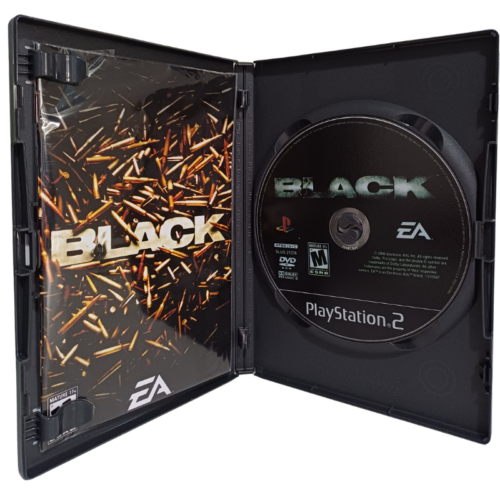 Black Com Manual - Playstation 2 - Reprô - Image 4