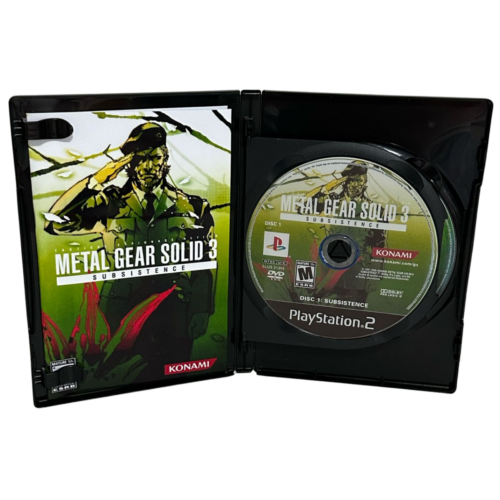 Metal Gear Solid 3 (Disco 1 Subsistence e 2 Persistence) - Playstation 2 - Reprô - Image 4