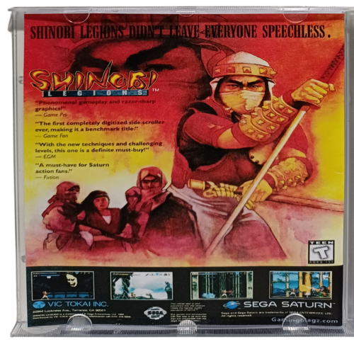 Shinobi Legions - Sega Saturno - Reprô - Image 5