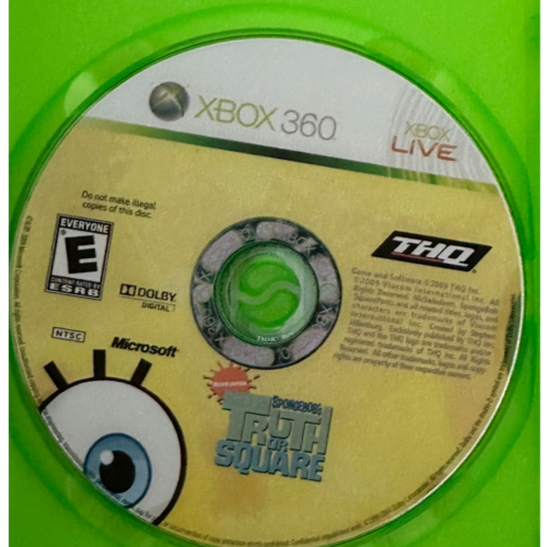 SpongeBob's Truth Or Square - Xbox 360 - Reprô - Image 5