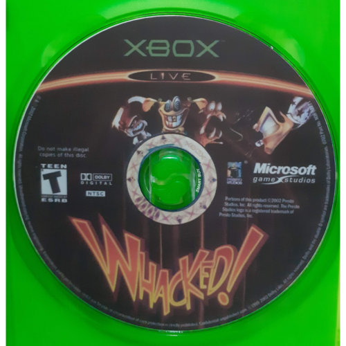 Whacked! - Xbox Clássico - Reprô - Image 5