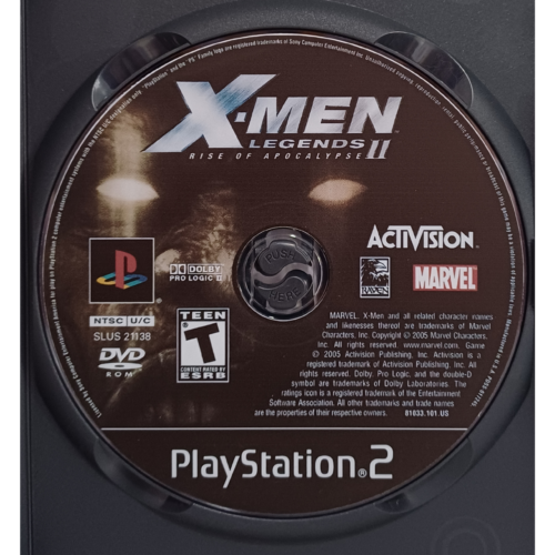 X-Men Legends II Rise of Apocalypse - Playstation 2 - Reprô - Image 5