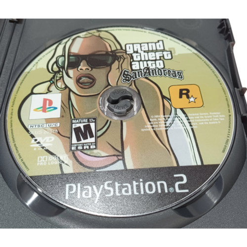 GTA San Andreas Com Manual - Playstation 2 - Reprô - Image 5