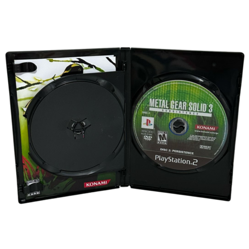 Metal Gear Solid 3 (Disco 1 Subsistence e 2 Persistence) - Playstation 2 - Reprô - Image 5