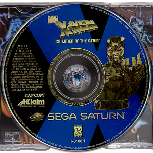 X-Men Children of The Atom - Sega Saturno - Reprô - Image 6