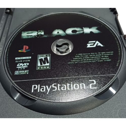 Black Com Manual - Playstation 2 - Reprô - Image 6